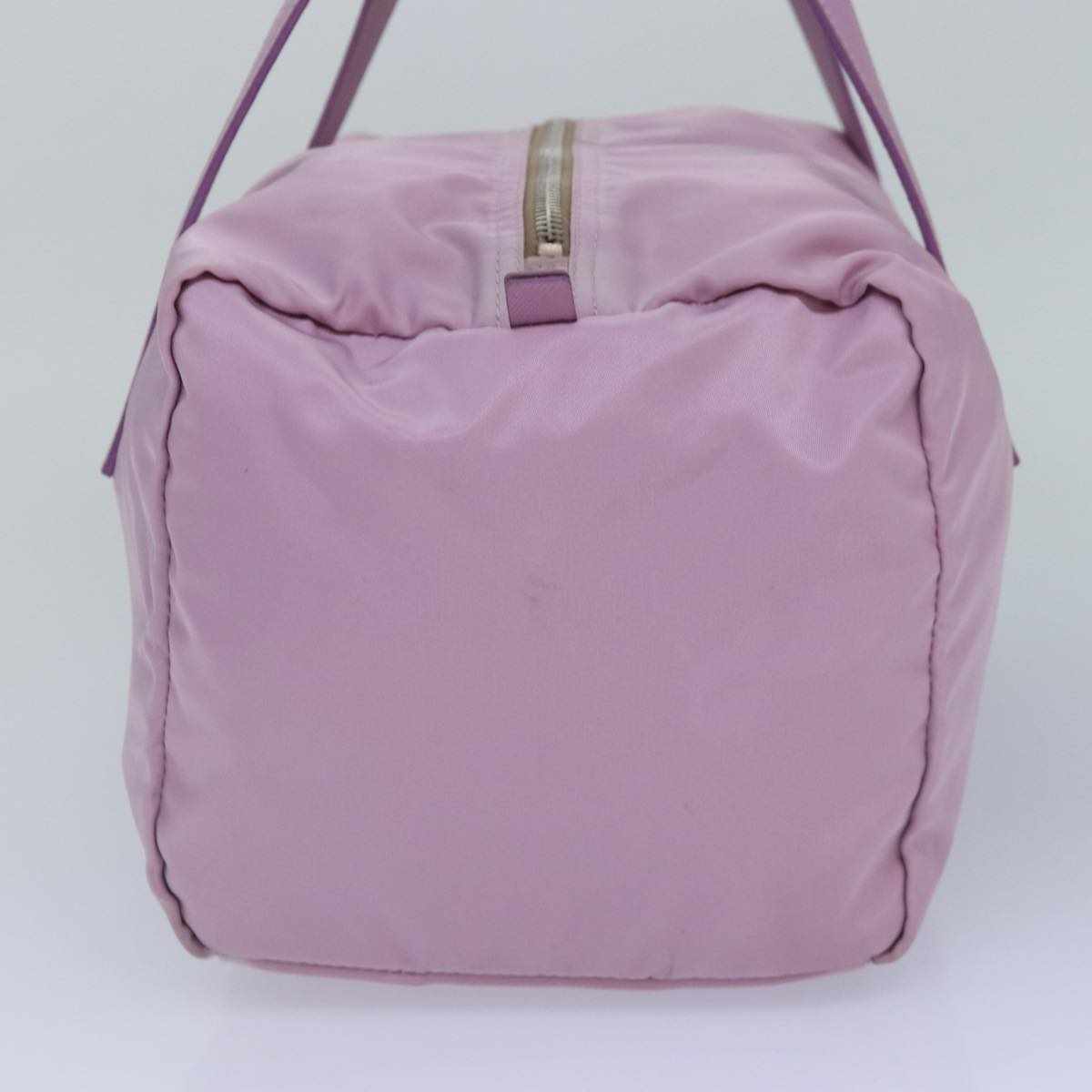 Luxury Prada Hand Bag Nylon Pink 87350