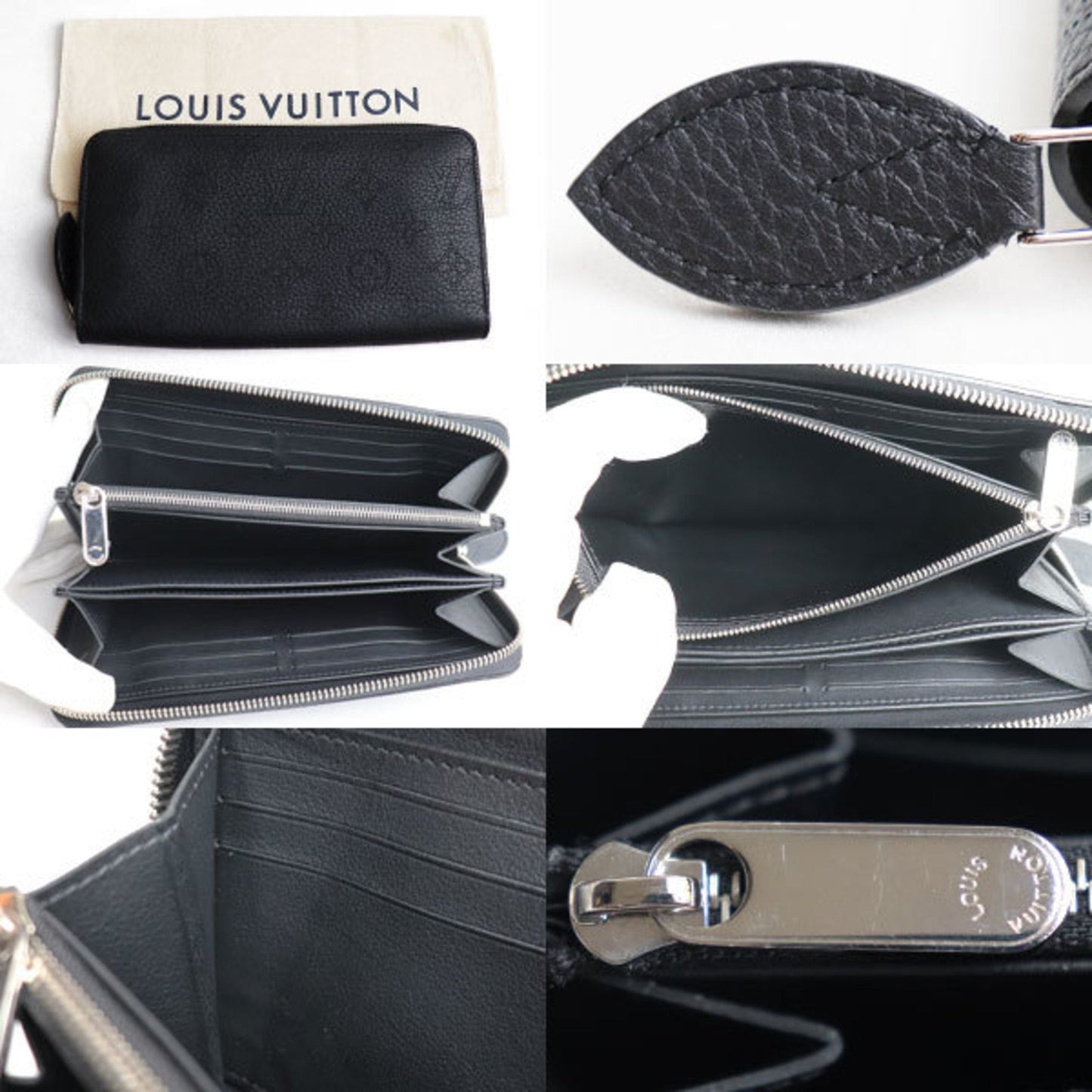 Louis Vuitton Zippy Wallet Leather Wallet ()