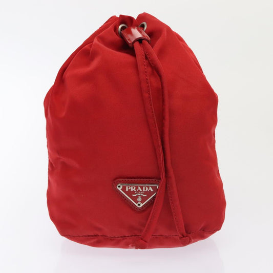 Luxury Prada Pouch Nylon 2Set Red Khaki 88882