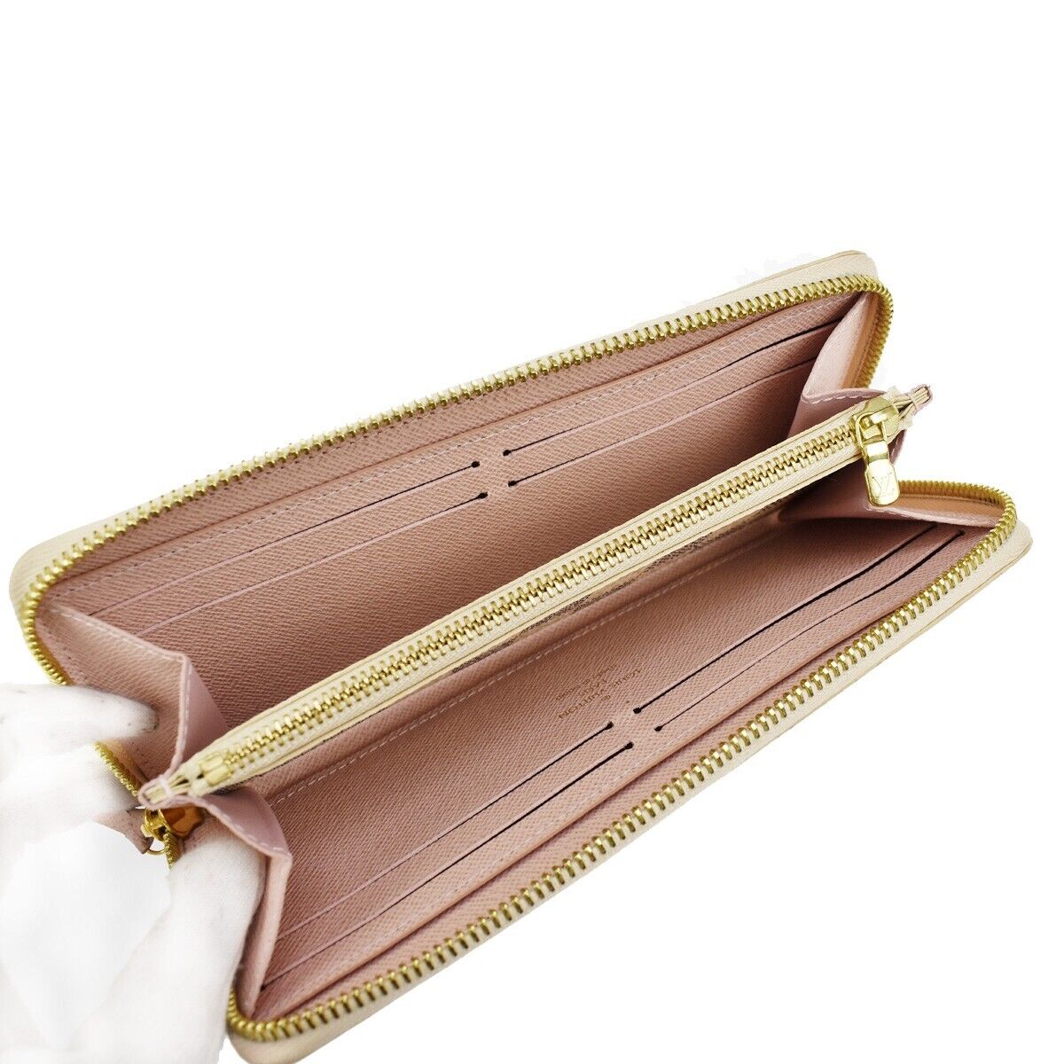 Louis Vuitton Clemence Canvas Wallet ()