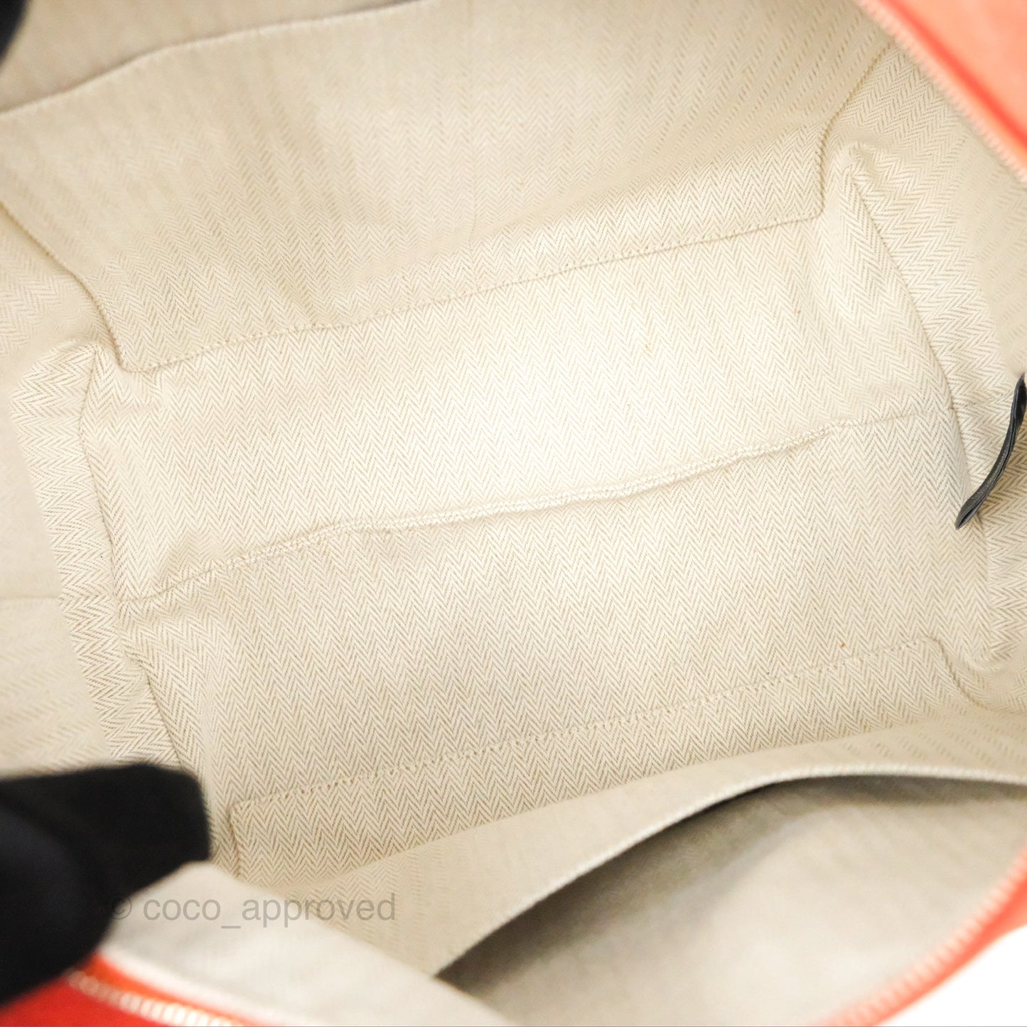 Hermès Small Bride-A-Brac Orange Feu Canvas
