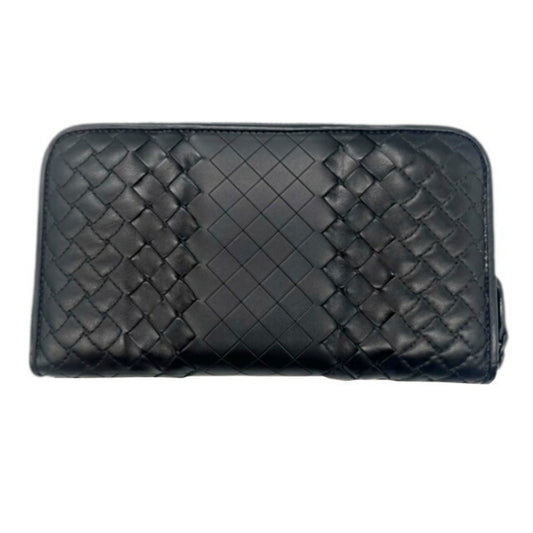 Luxury Bottega Veneta Leather Long Wallet (Bi-Fold) ()