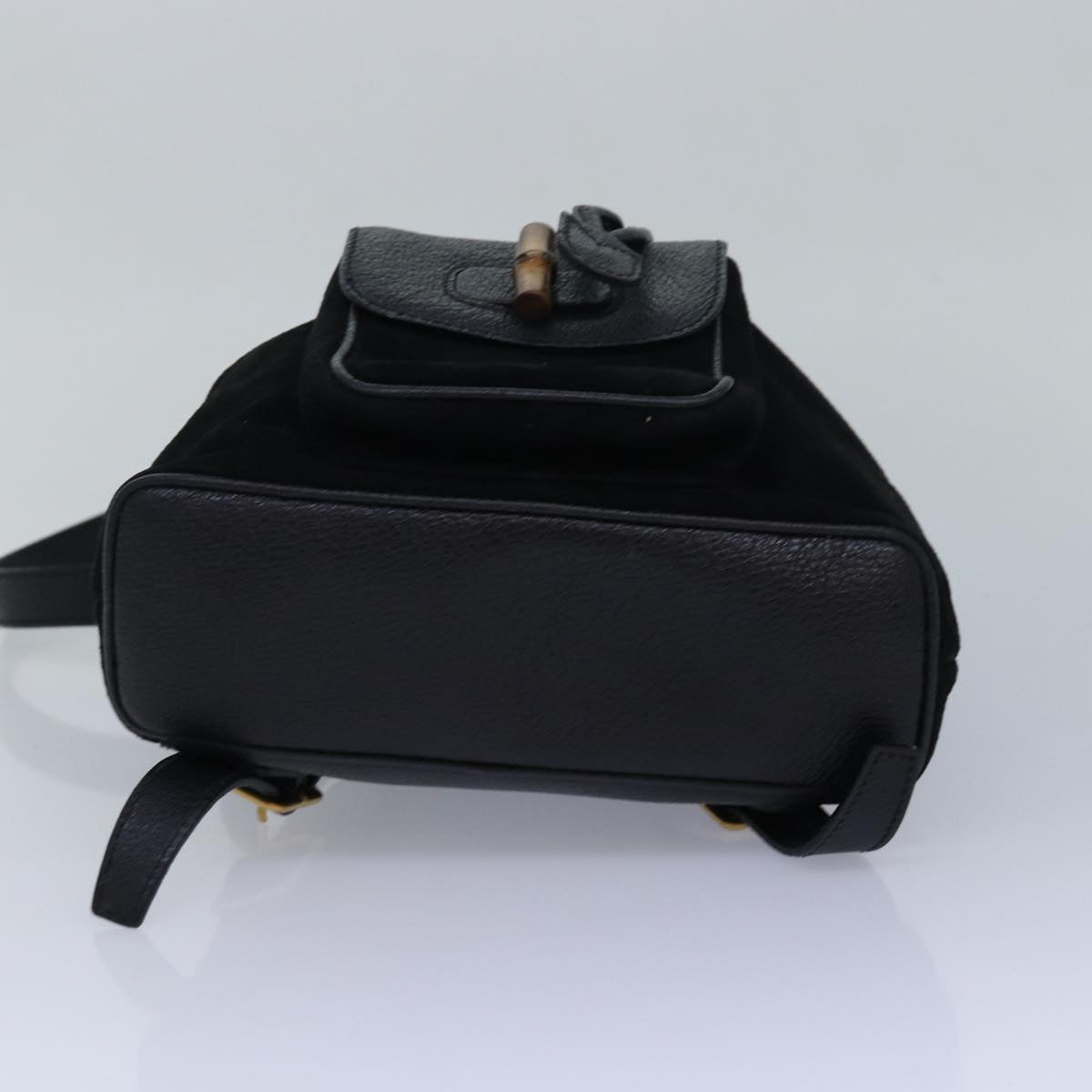Luxury Gucci Trending 2025 Bamboo Suede Backpack Bag ()