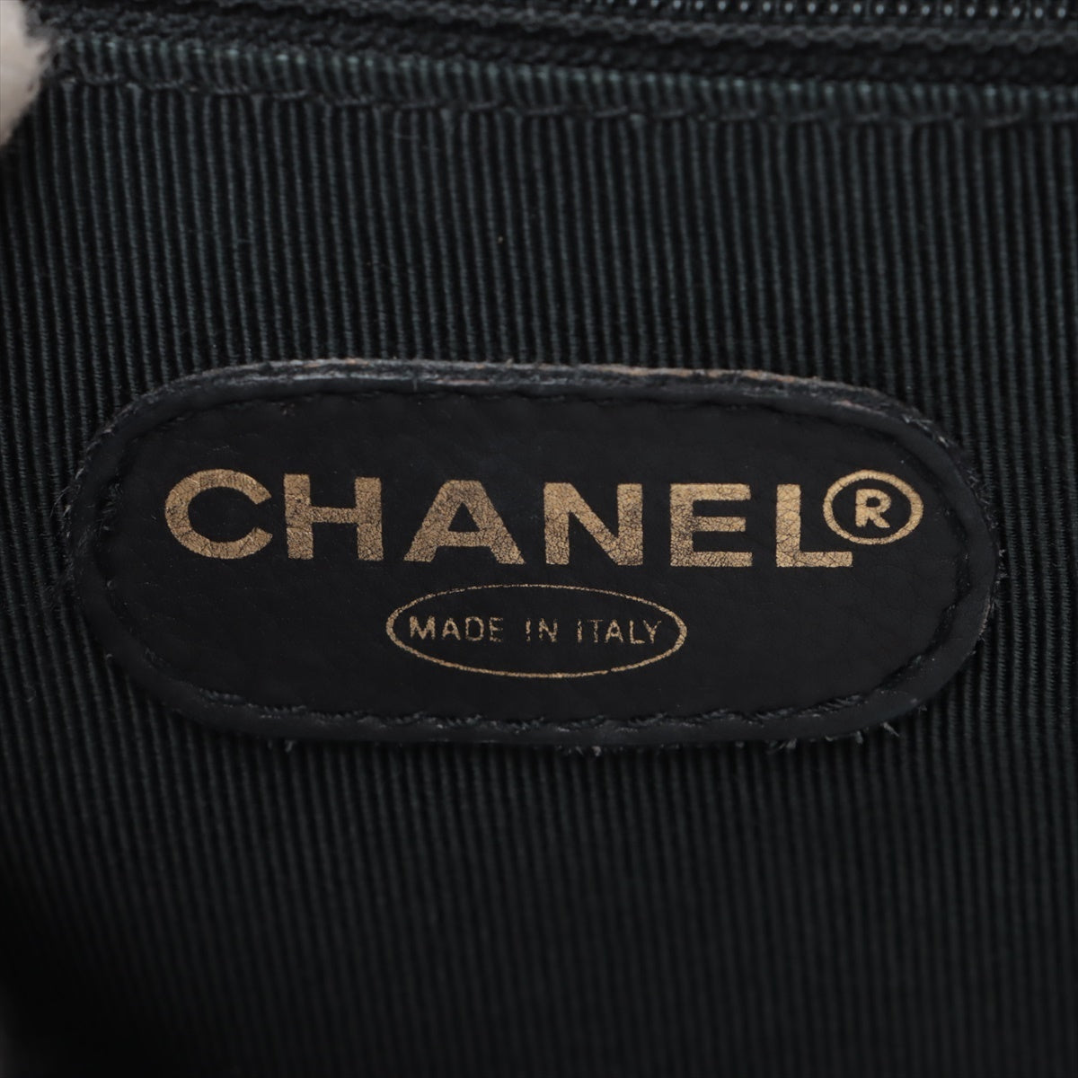 Chanel Triple Coco Cabia S Chain Rucks Black G 4th