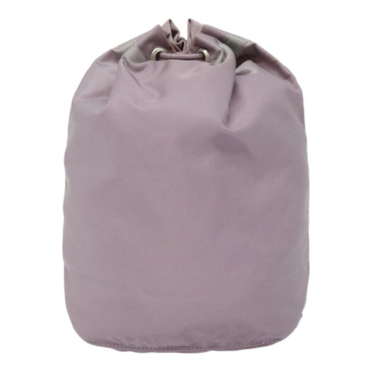 Luxury Prada Pouch Nylon Purple Silver 90239
