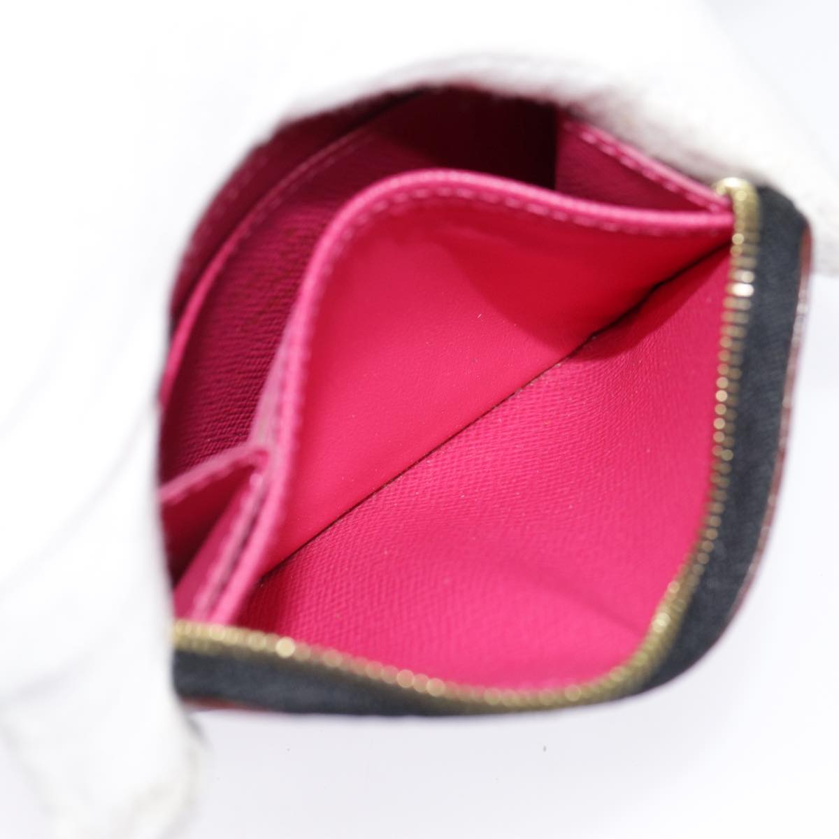 LOUIS VUITTON Monogram Multicolor Zippy Coin Purse Black M93740 LV 90392