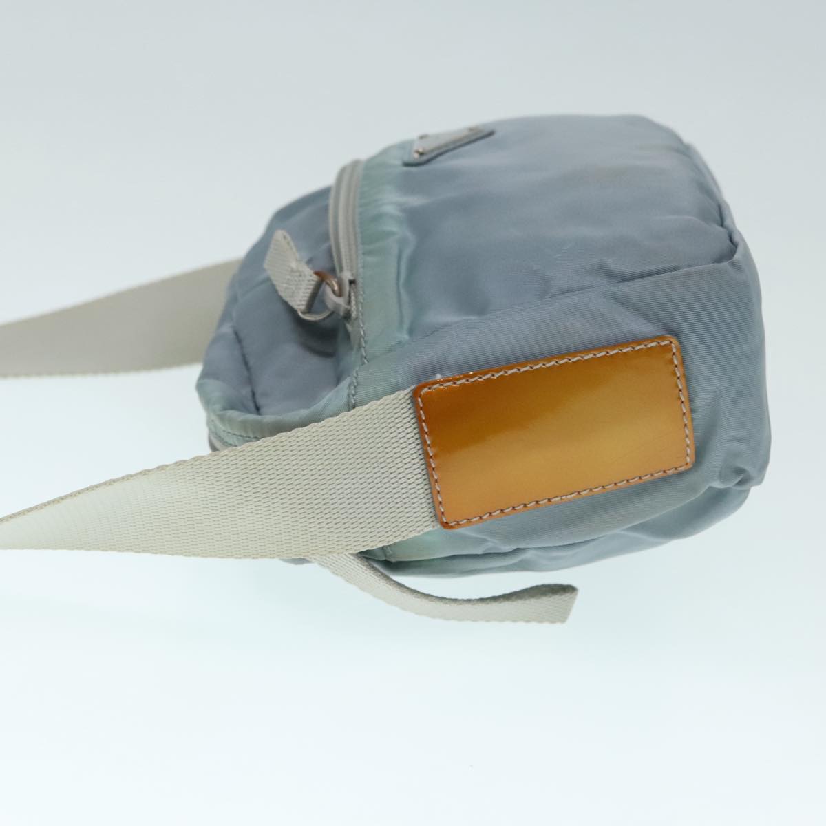 Luxury Prada Shoulder Bag Nylon Light Blue 90732