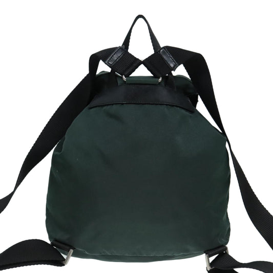 Luxury Prada Backpack Nylon Green 90749