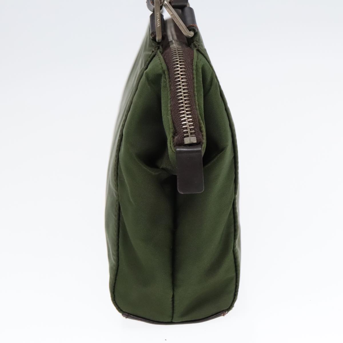 Luxury Prada Shoulder Bag Nylon Khaki 90781