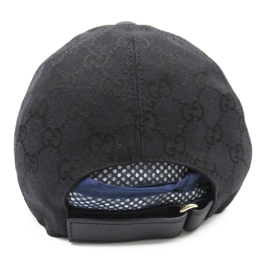 Luxury Gucci Trending 2025 Baseball cap Cap GG canvas Black