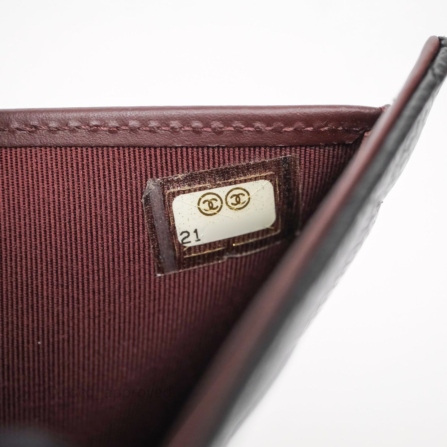 Chanel Classic Short Flap Wallet Black Caviar Gold Hardware