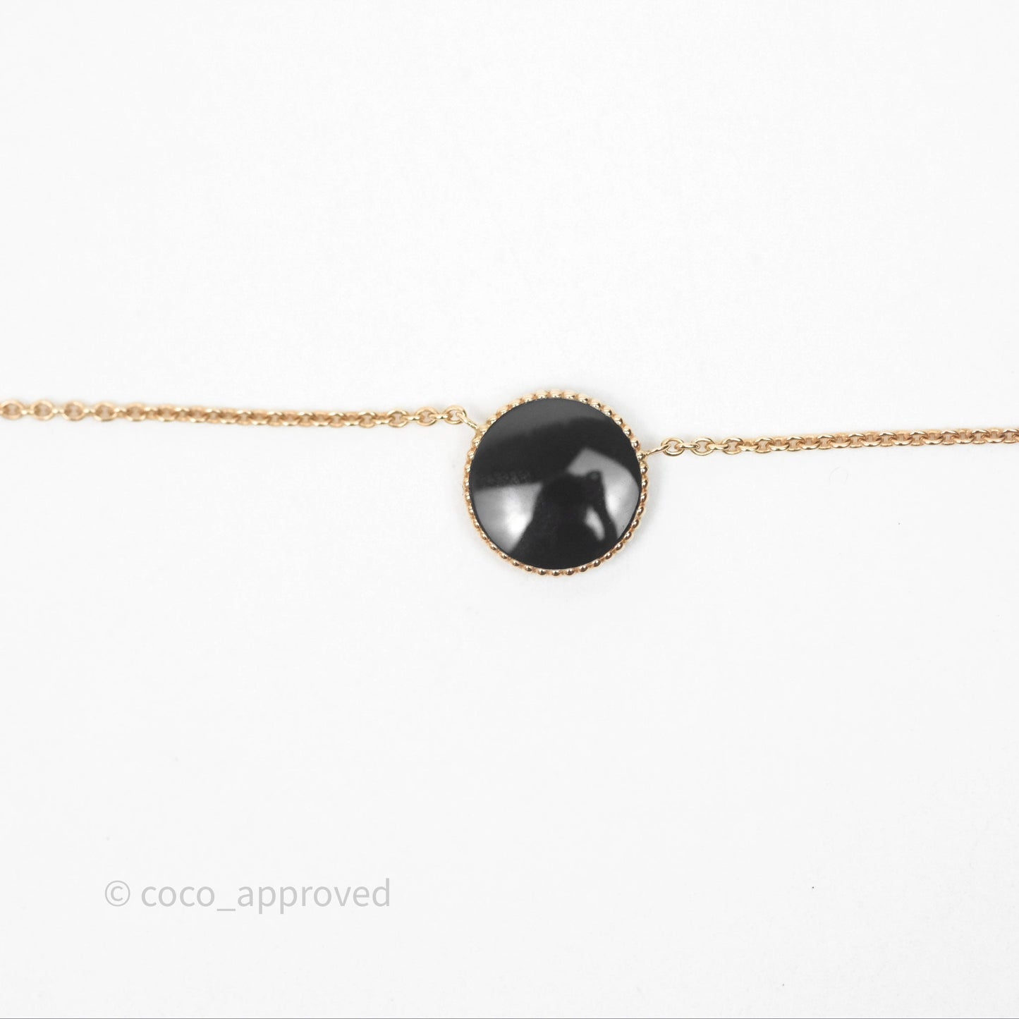 Dior Rose des Vents Necklace Pink Gold Diamond