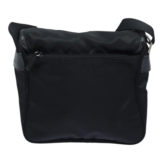 Luxury Prada Shoulder Bag Nylon Black 91475
