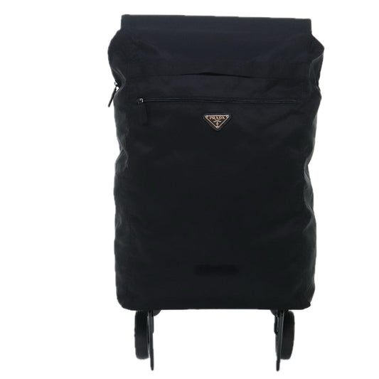 Luxury Prada Carry Boston Bag Nylon Black 91608