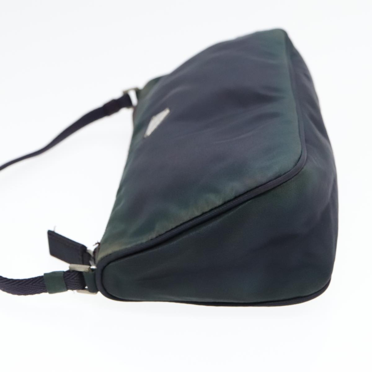 Luxury Prada Accessory Pouch Nylon Purple Silver 92907