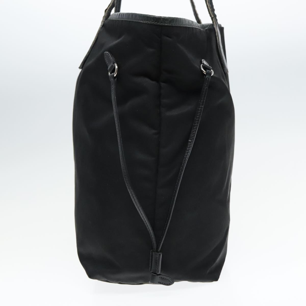 Luxury Prada Tote Bag Nylon Black 93028