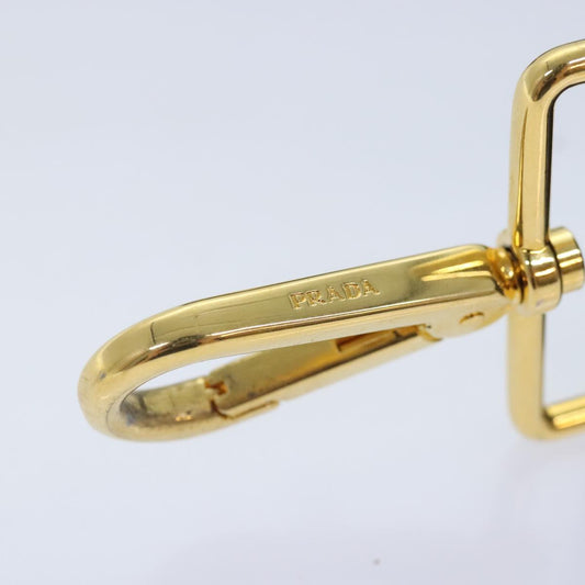Luxury Prada Shoulder Strap Canvas Navy Gold 93287