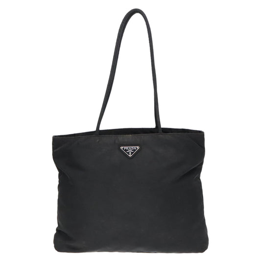Luxury Prada Tote Bag Nylon Black 93488