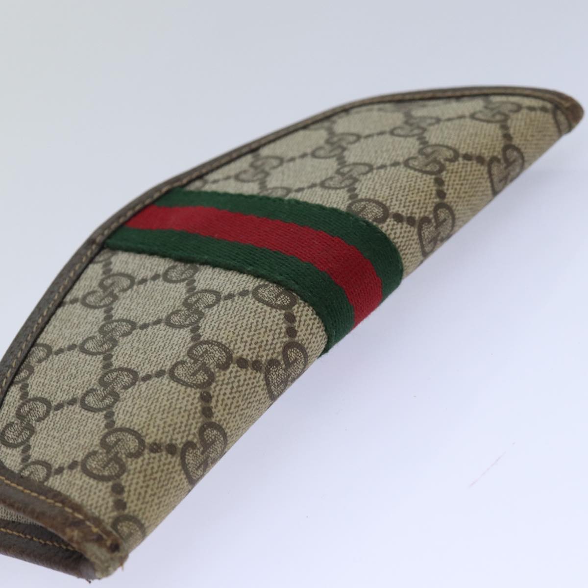 Luxury Gucci Trending 2025 Web Canvas Clutch Bag