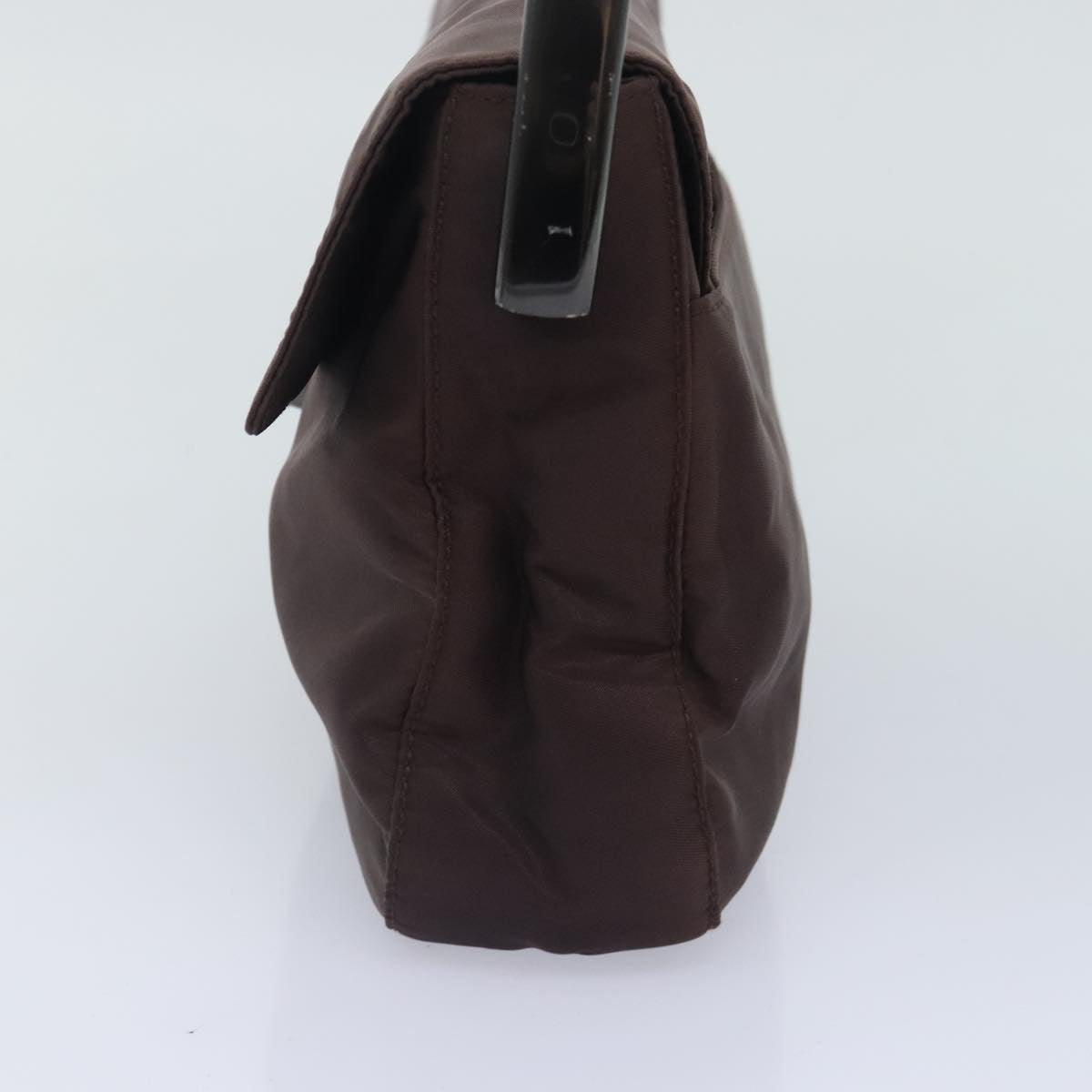 Luxury Prada Hand Bag Nylon Brown 93805