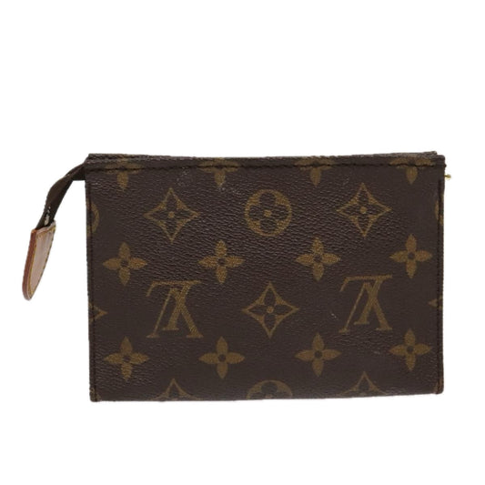 LOUIS VUITTON Monogram Poche Toilette 15 Pouch M47546 LV 94104