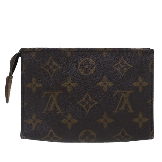 LOUIS VUITTON Monogram Poche Toilette 15 Pouch M47546 LV 94731