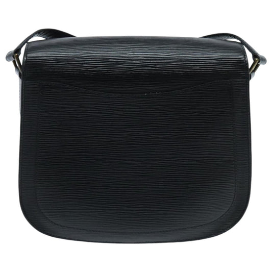 LOUIS VUITTON Epi Saint Cloud GM Shoulder Bag Black Noir M52192 LV 95245