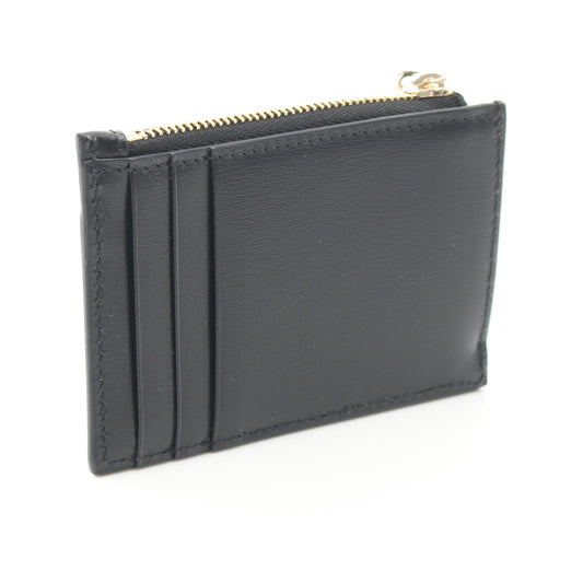 Luxury Gucci Trending 2025 GG canvas Card case Coin purse Canvas Leather Black