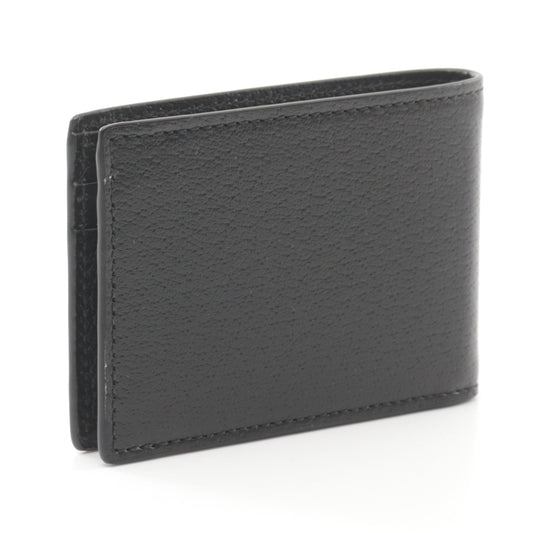 Luxury Gucci Trending 2025 GG Marmont Bi-fold wallet Leather Black