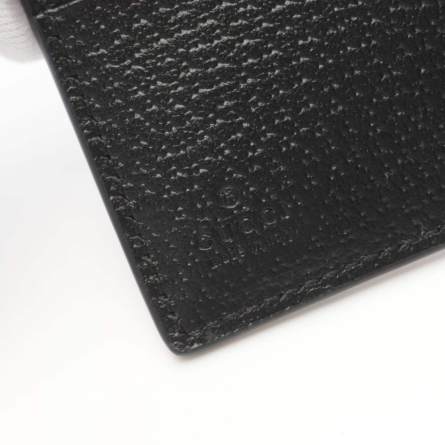 Luxury Gucci Trending 2025 GG Marmont Bi-fold wallet Leather Black