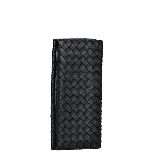 Luxury Bottega Veneta Leather Long Wallet (Bi-Fold) ()