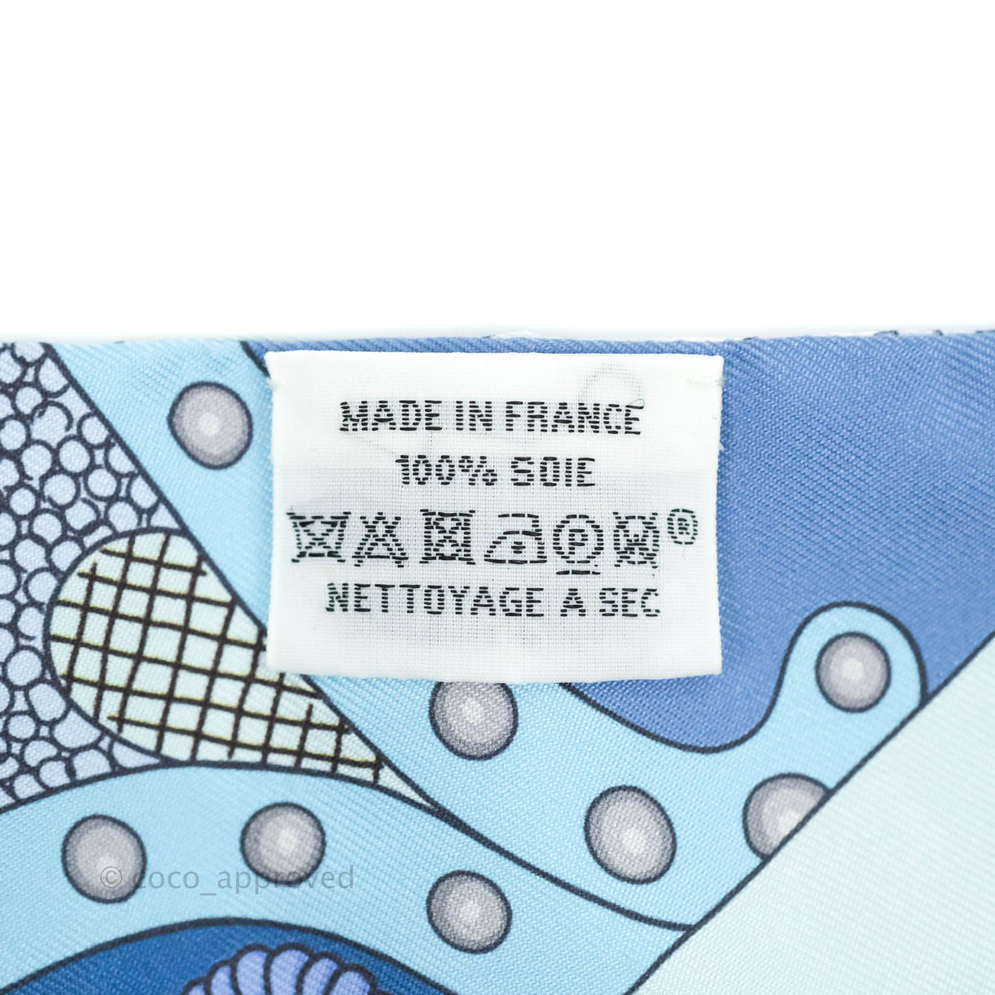 Hermès Silk Selle De Dignitaire Twilly