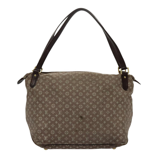 LOUIS VUITTON Monogram Ideal Ballad MM Shoulder Bag Sepia Red M40572 96330
