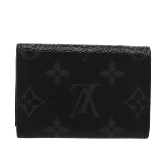 LOUIS VUITTON Monogram Eclipse Discovery Compact Wallet M67630 LV 96426