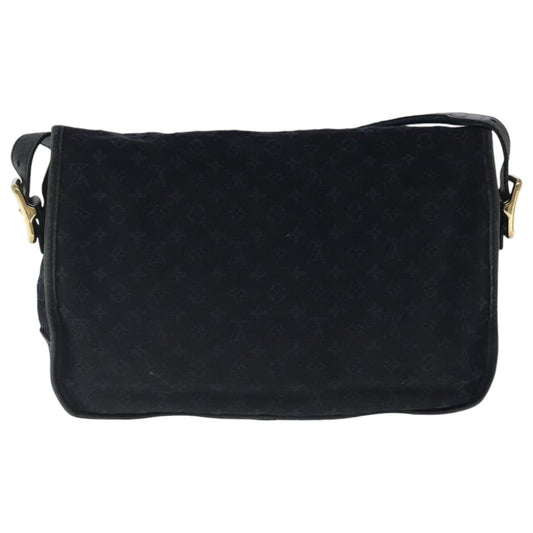 LOUIS VUITTON Monogram Mini Belanger Shoulder Bag Black M92672 LV 96569