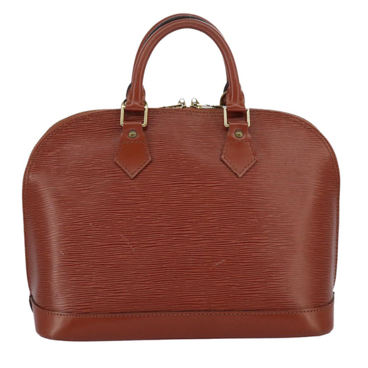 LOUIS VUITTON Epi Alma Hand Bag Kenya Brown M52143 LV 96851