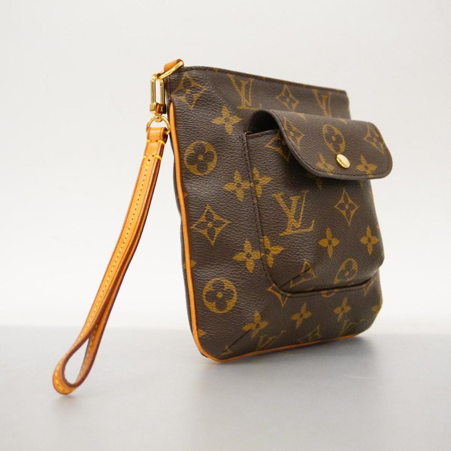Louis Vuitton Partition Canvas Clutch Bag ()