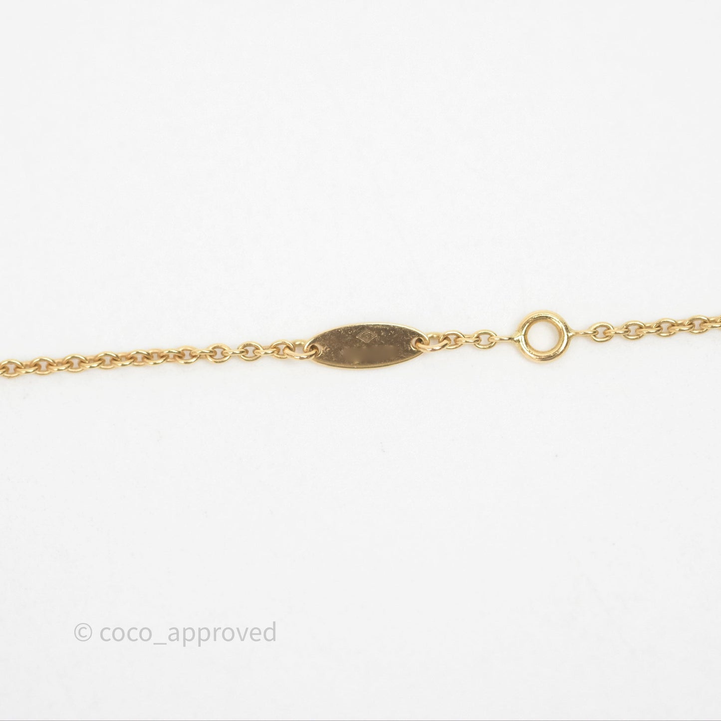 Dior Rose des Vents Necklace Yellow Gold Diamond Mother of Pearl