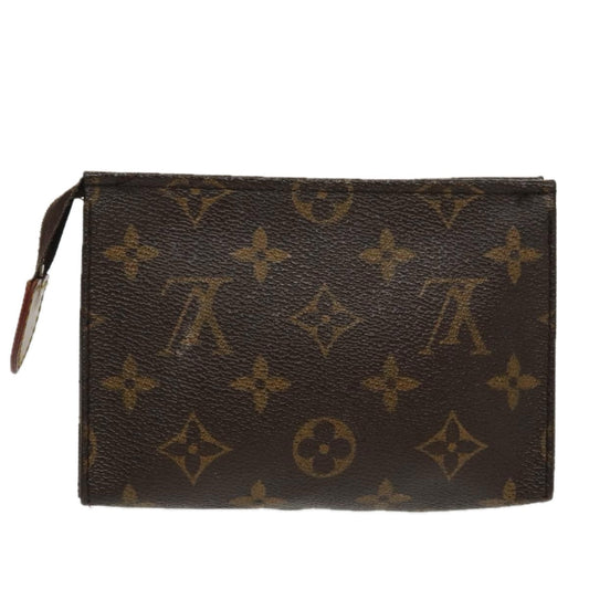LOUIS VUITTON Monogram Poche Toilette 15 Pouch M47546 LV 97220
