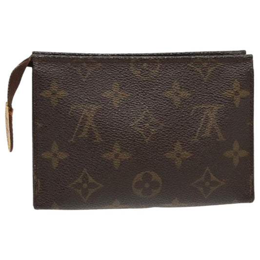 LOUIS VUITTON Monogram Poche Toilette 15 Pouch M47546 LV 97273