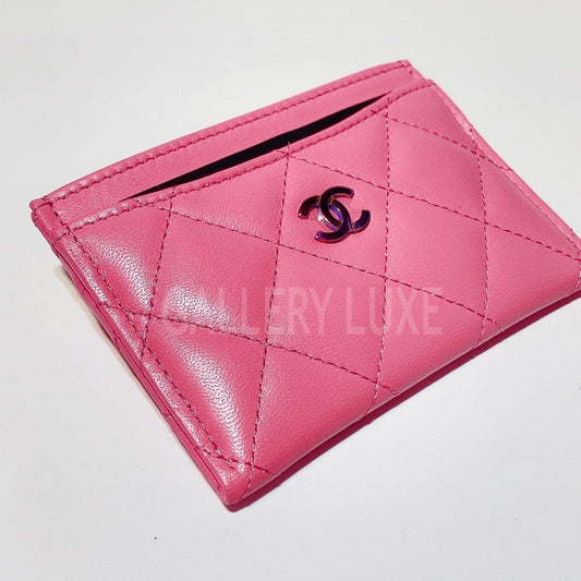 No.3100-Chanel Lambskin Timeless Classic Card Holder