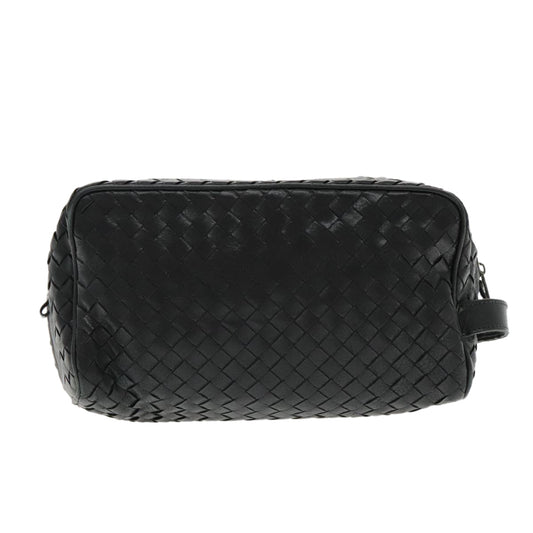 Luxury Bottega Veneta Intrecciato Leather Clutch Bag ()