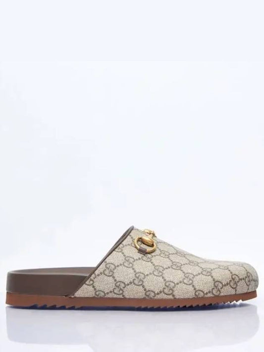Luxury Gucci Trending 2025 GG Horse Fit Slippers Grey
