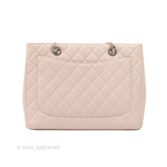 Chanel GST Pink Caviar Silver Hardware