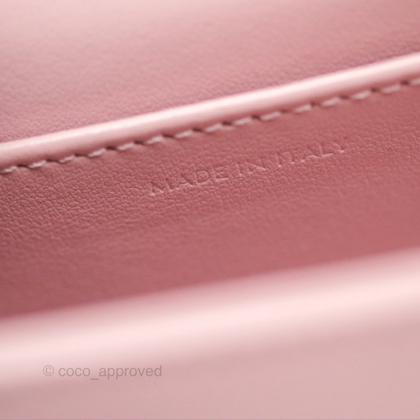 Celine Mini Triomphe Shiny Calfskin Pink