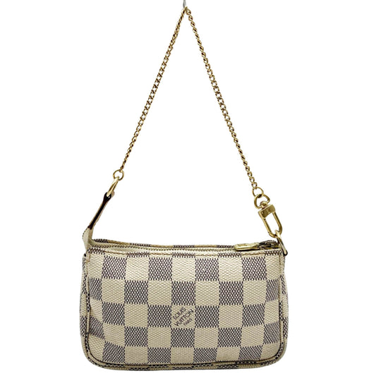 Louis Vuitton Mini Pochette Accessoires Canvas Clutch Bag ()