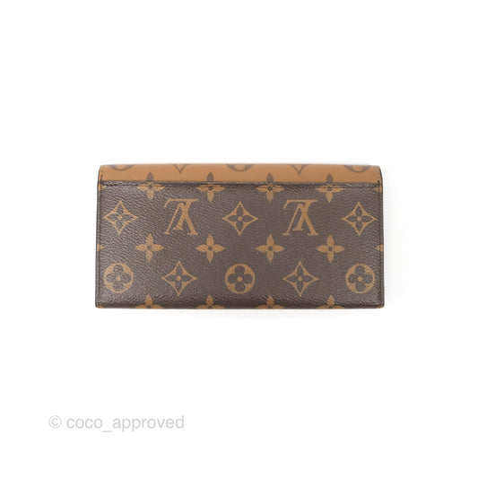 Louis Vuitton Emilie Wallet Monogram Reverse Canvas