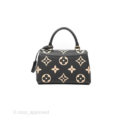 Louis Vuitton Madeleine BB Monogram Empreinte Black Beige