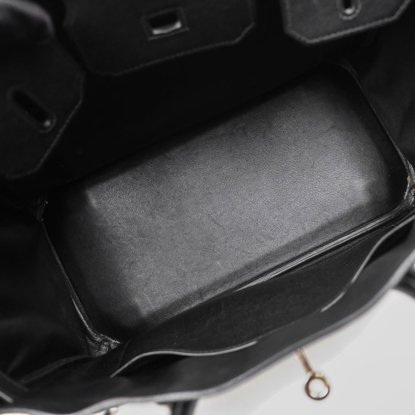Hermès Birkin 30 Noir 89 Evergrain Palladium Hardware