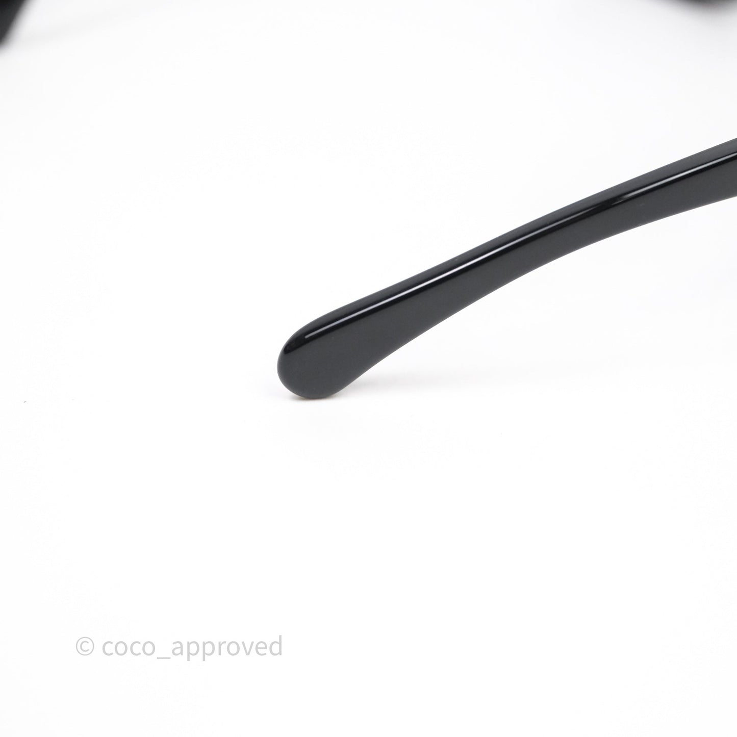 Chanel Logo Sunglasses Black